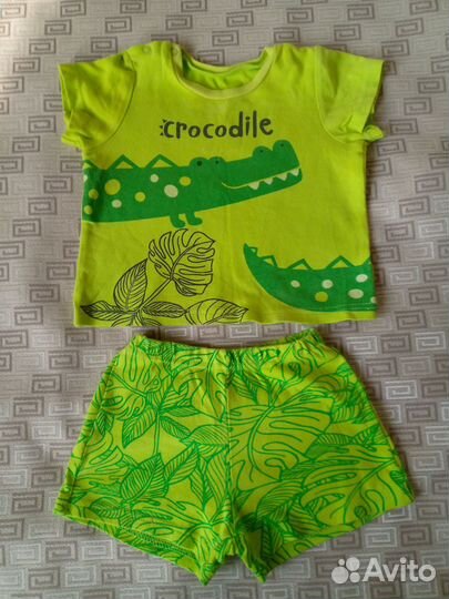 Детские вещи пакетом 86 92