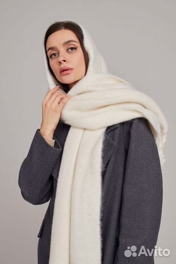 Женский теплый платок