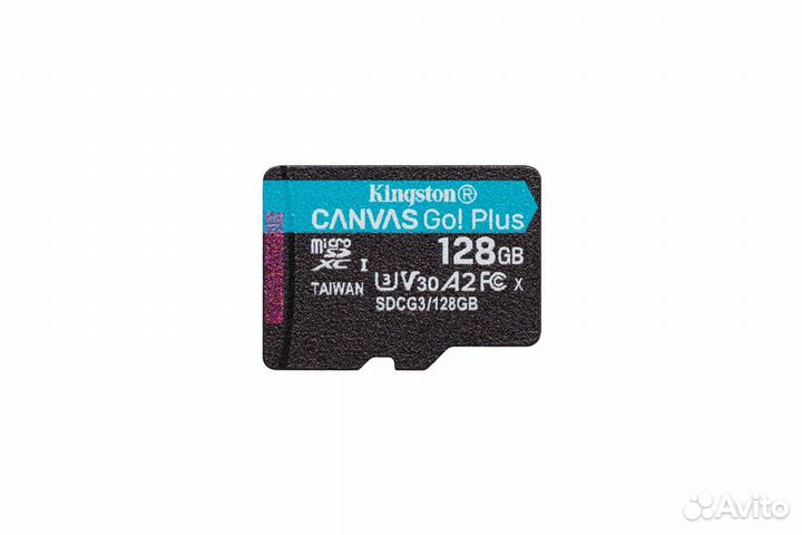 Kingston Canvas Go Plus microSD Card 128GB