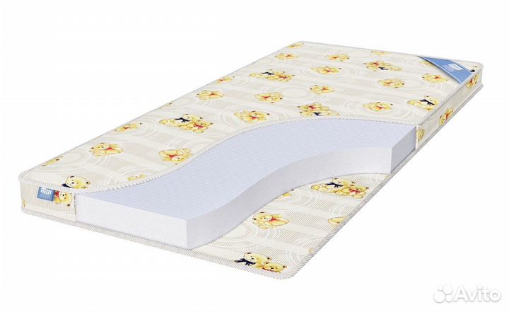 Матрас детский пружинный ватный