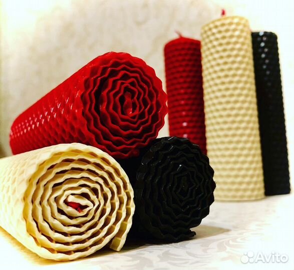 Набор свечи из вощины