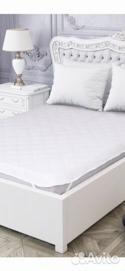 Наматрасник 160 х 200 новый стёганный