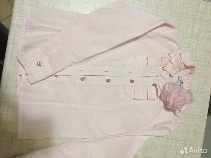 Блузки школьные 122 р