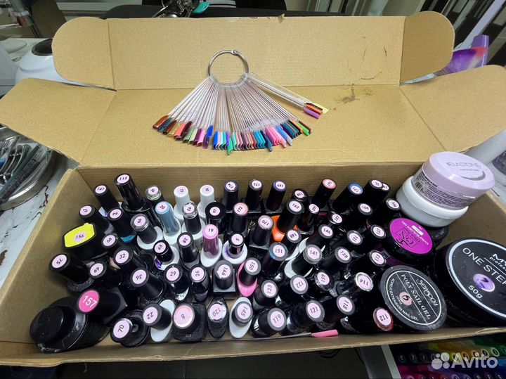 Гель лаки бу