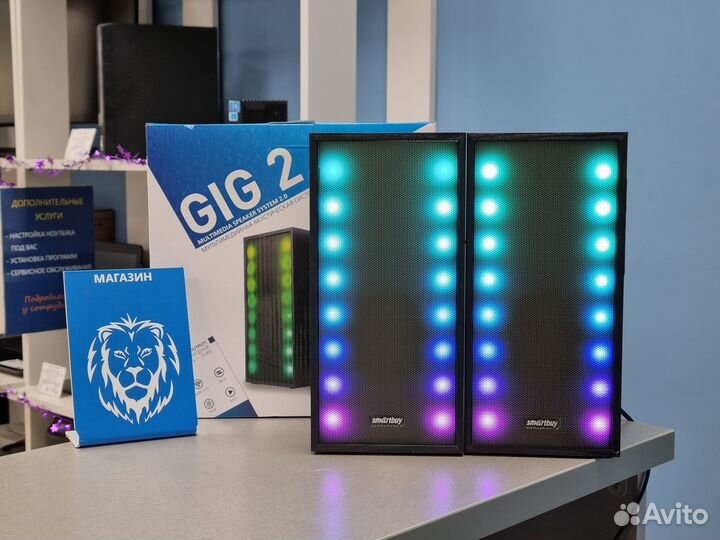 Компьютерные колонки Smartbuy 20 Вт новые