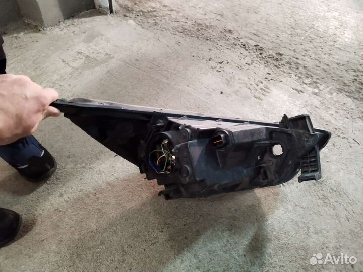 Фара hyundai solaris 1