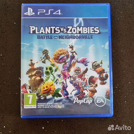 Игра play station ps4 plants vs zombies