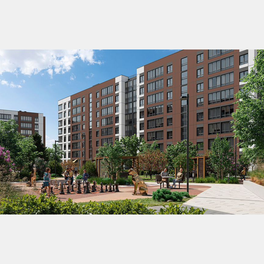2-к. квартира, 49,6 м², 1/8 эт.