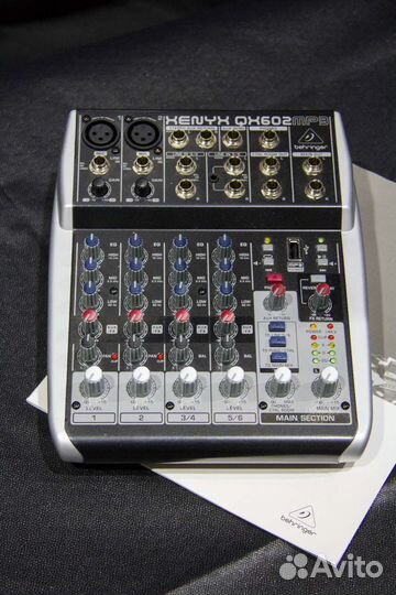 Микшерный пульт behringer behringer QX602