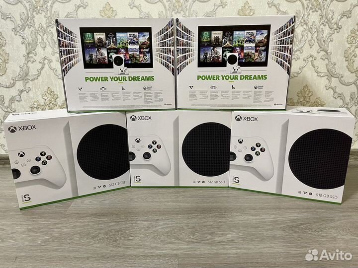 Новые xbox series S / 500 игр / доставка
