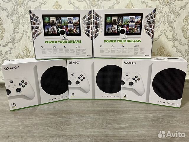Новые xbox series S / 500 игр / доставка