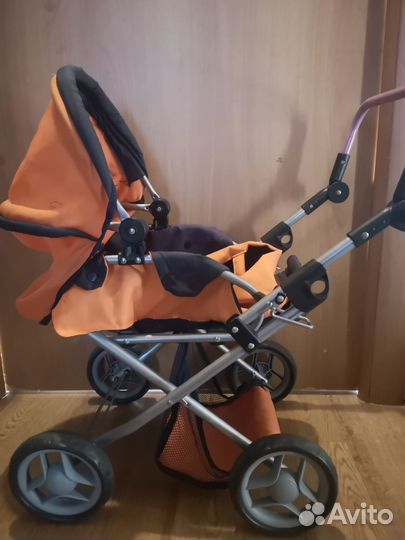 Коляска игрушечная кукольная