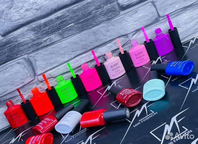 Гель лак для ногтей Bluesky маникюрный