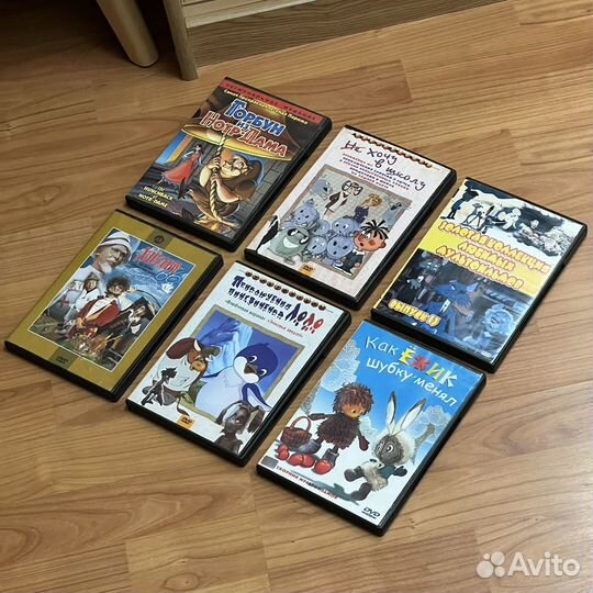 DVD Диски с мультфильмами и детским кино