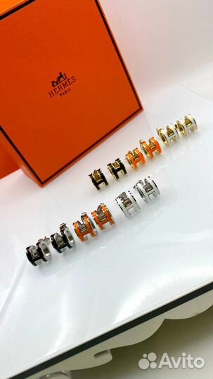 Серьги Hermes