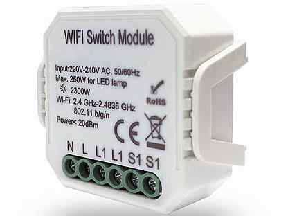 RL1001-SM Одноканальное Wi-Fi реле-выключатель 1