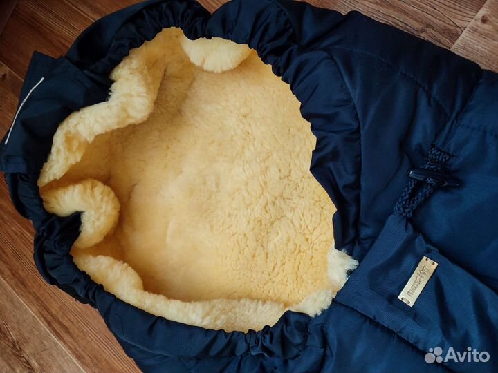 Конверт меховой в коляску mansita