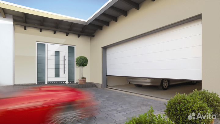 Секционные ворота