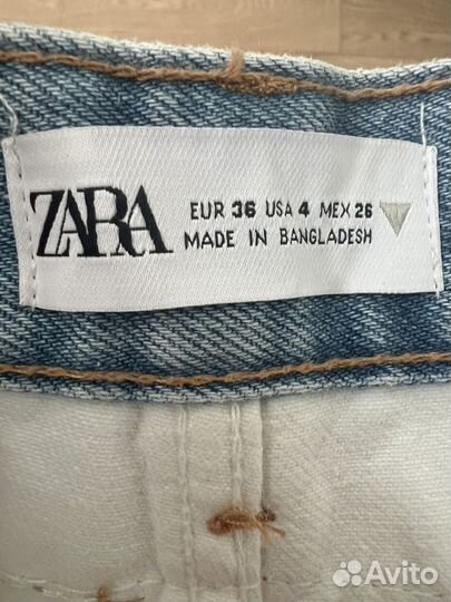 Шорты Zara джинсовые новые S