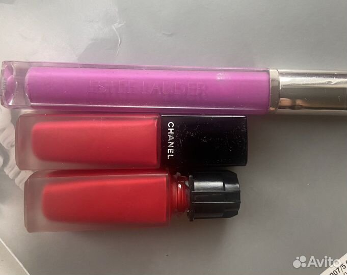 Chanel Estee Lauder оригиналы жидкая помада блеск