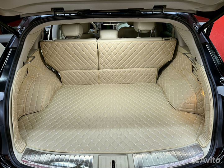 3Д ковры из экокожи для Infiniti QX70 2014