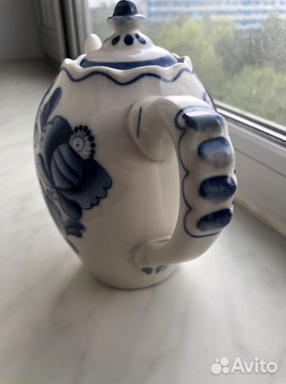 Чайник Гжель