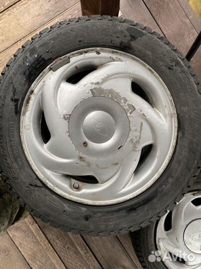 Литые диски r14 на ваз с зимней резиной