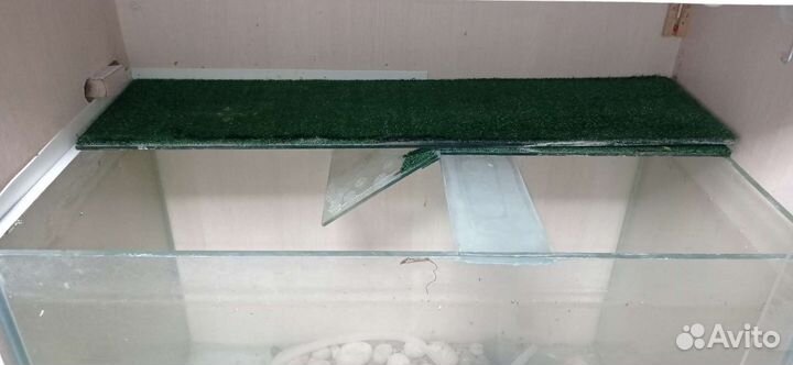 Аквариум акватеррариум для черепахи