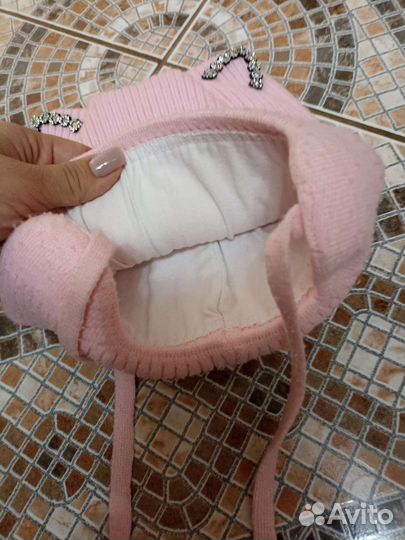 Шапка для девочки 5-6лет