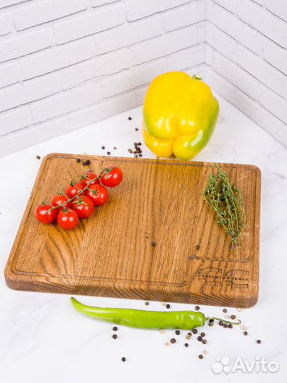 Доска разделочная дуб, цена за три доски(набор)