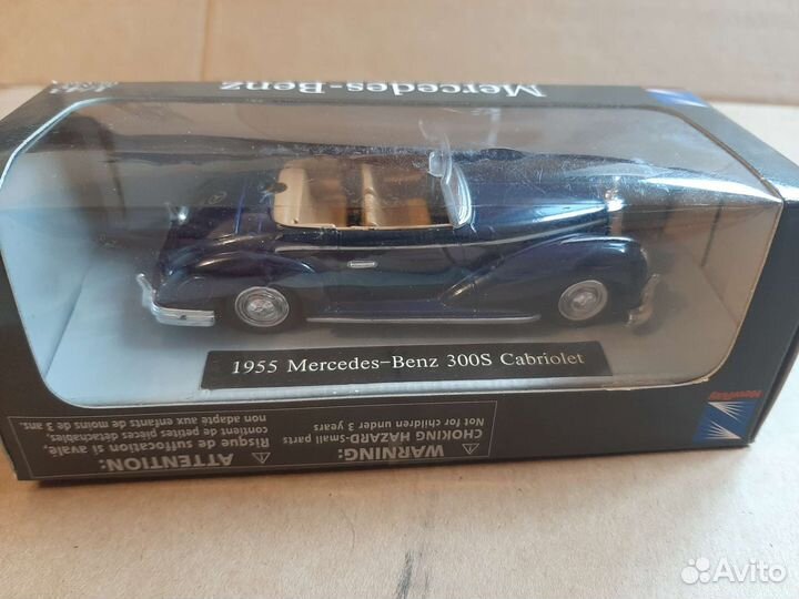 Mercedes-benz 300S cabriolet 1955 М-1/43