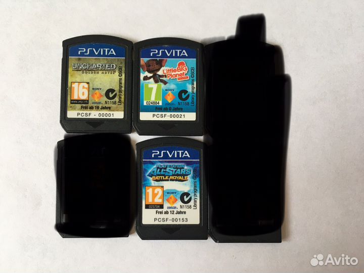 Картриджи для ps vita