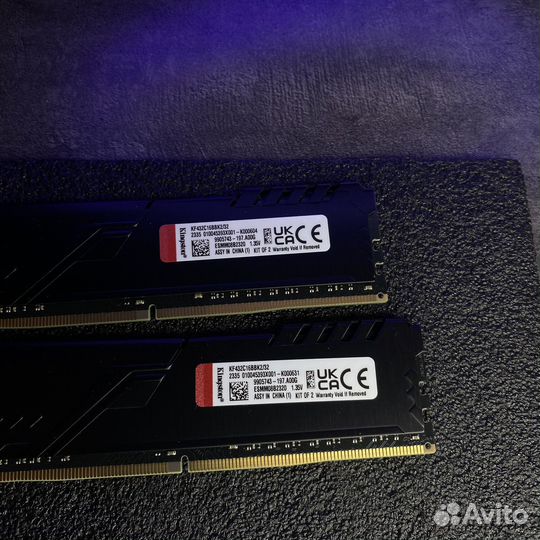 Оперативная память Kingston fury 32gb