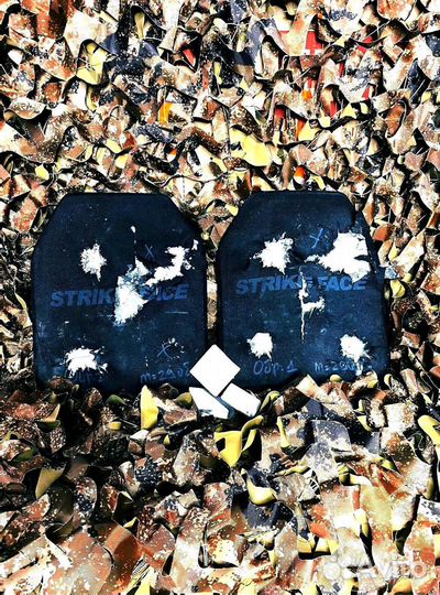 Бронеплиты керамика 2 шт / В наличии / Испытано