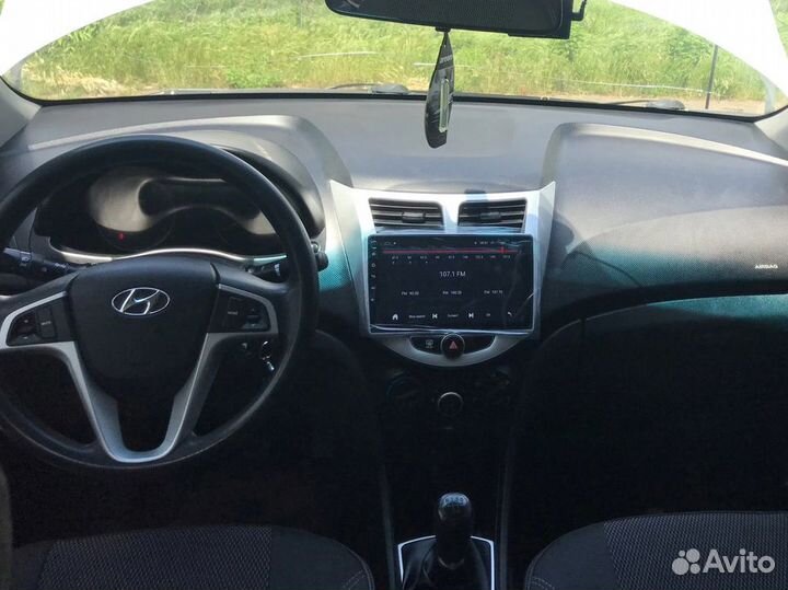 Магнитола Hyundai Solaris Android