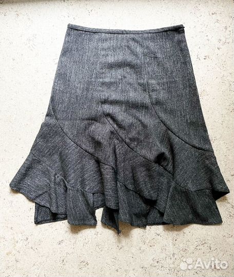 Юбка миди шерсть 44