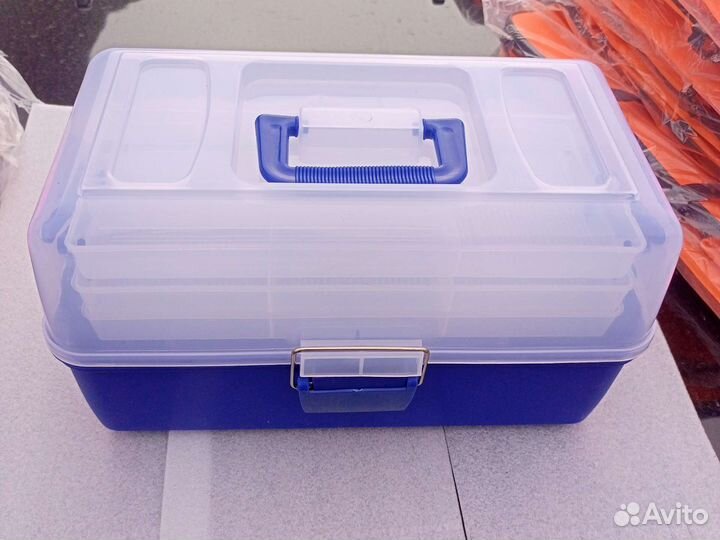Ящик рыболовный 3 полки новый