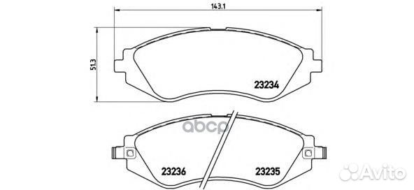 Колодки chevrolet lacceti/daewoo lanos,leganza
