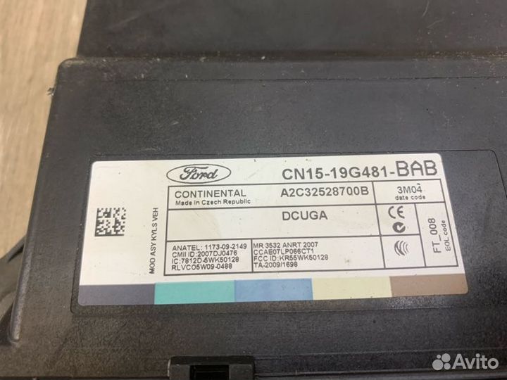 Блок комфорта Ford Ecosport CBW 1.5 2014