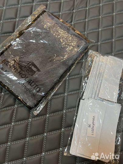 3d коврики из экокожи Volvo FH 2000-2013, механика