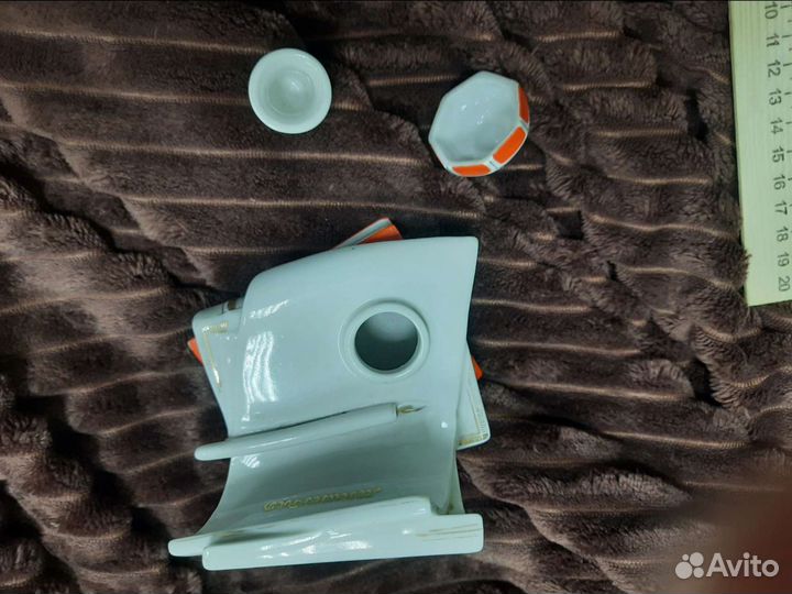 Сахарница Канфетница серебро 916 пр.Фарфор