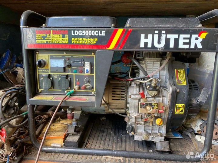 Дизельный генератор б/у