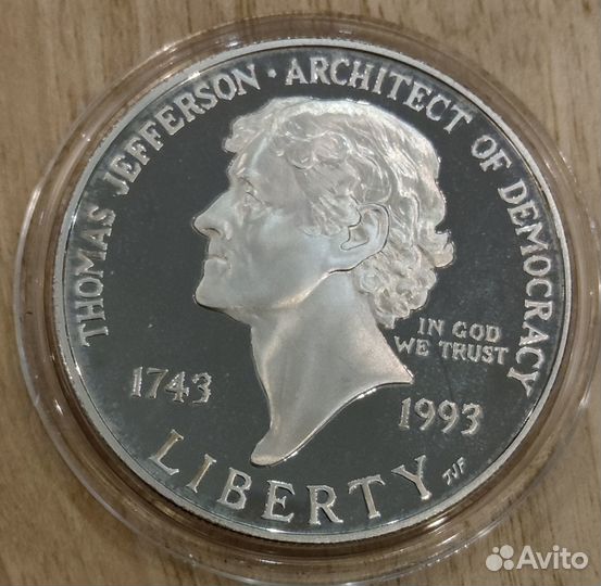 Монета США 1 доллар