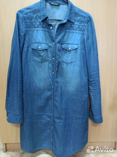 Джинсовое платье женское