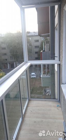 Остекление балконов / Лоджий