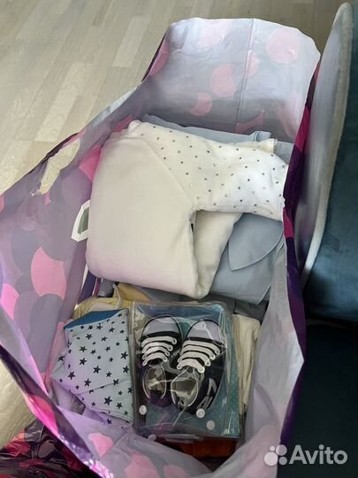 Пакет детских вещей от 0 до 2 лет