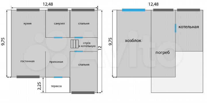 Дом 138,6 м² на участке 10 сот.