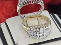 Бриллиантовое кольцо 585