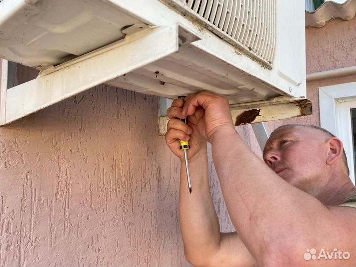 Ремонт сплит систем / Чистка, заправка