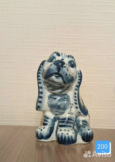 Гжель посуда, статуэтки